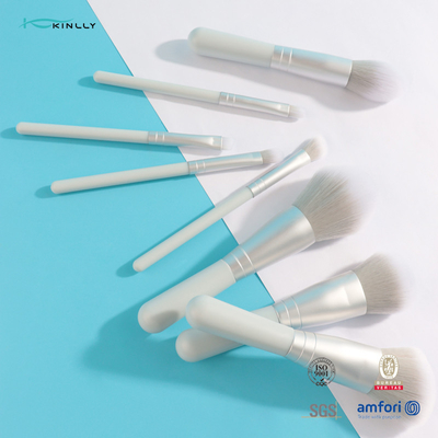 8pcs het Korte Handvat Kit With Soft Synthetic Bristles van Mini Size Makeup Brushes Small MQO