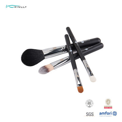 Het synthetische Haar10pcs SGS Kosmetische Zwarte Houten Handvat van de Make-upborstel