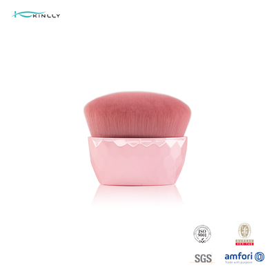 De roze Synthetische Borstels van de Haar Individuele Make-up met Plastic Buis