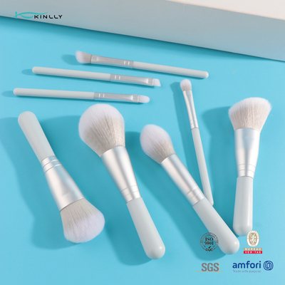 8pcs het Korte Handvat Kit With Soft Synthetic Bristles van Mini Size Makeup Brushes Small MQO