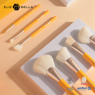 ISO9001 de Vriendschappelijke Verf van Kit Travel Makeup Brush Set 10PCS Eco van make-uphulpmiddelen