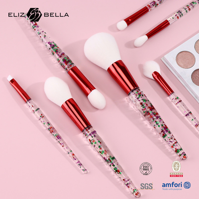 7pcs Make-up Brush Gift Set Beauty Care Plastic Handle Synthetisch Haar