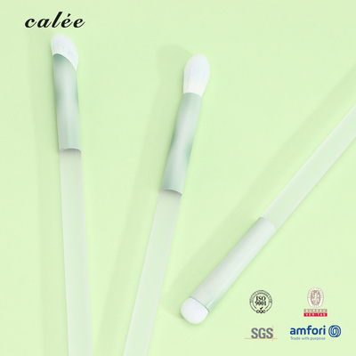 3pcs oog make-up borstel aangepast synthetisch haar en plastic handvat PVC verpakkingsdoos