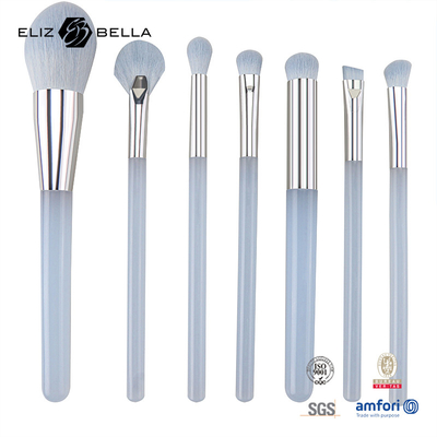 Duurzame ravel make-up borstels OEM 7pcs make-up borstels in promotie