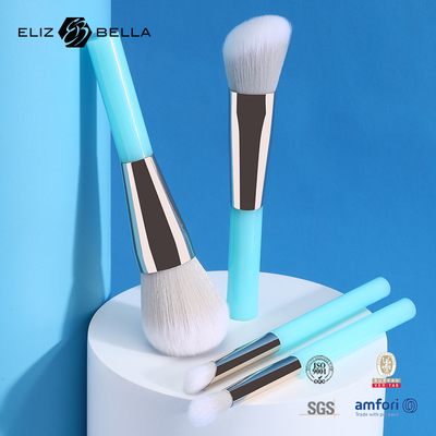 6pcs OEM make-up oogborstels voor schoonheidsverzorging, wreedheidsvrij synthetisch haar make-up borstel kit