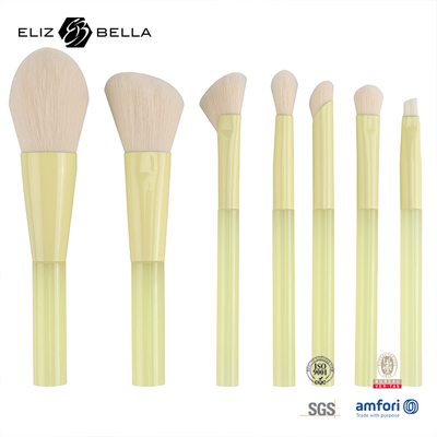 Personalization OEM Design make-up borstels met glanzende aluminium ferrule