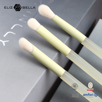 Personalization OEM Design make-up borstels met glanzende aluminium ferrule