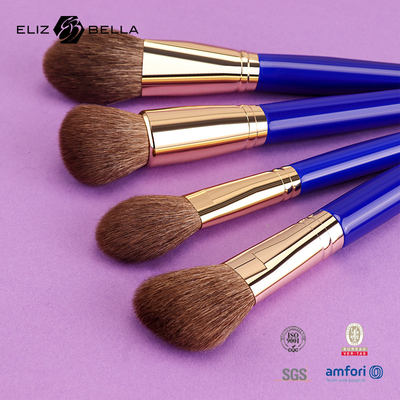 Professionele kwaliteit volledige make-up borstel set voor privé label, cosmetische borstel set met synthetisch haar
