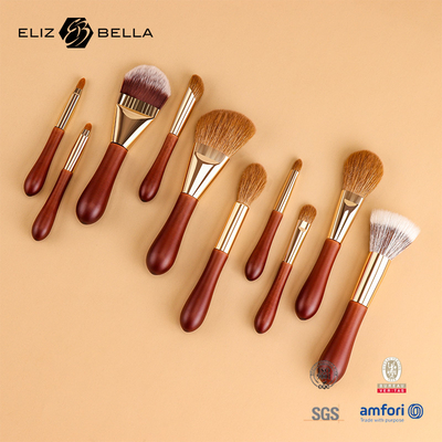OEM/ODM Special Short Handle Design,Make-up borstels met synthetisch haar,Private Label/Logo Design Welkom