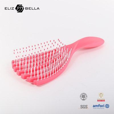 Kleurrijke warmte-overdrachtshaarborstels en kammen Sublimatie Plastic Scalp Massage Haarborstel