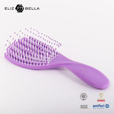 Kleurrijke warmte-overdrachtshaarborstels en kammen Sublimatie Plastic Scalp Massage Haarborstel