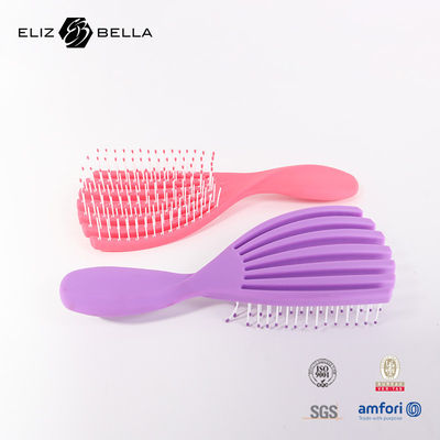 Eco-vriendelijke fabrikant Airbag Comb Set Plastic Handle Massage Houten Paddle Haarborstel