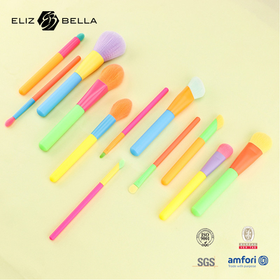Kleurrijke stijl cosmetische make-up borstel set, essentieel voor schoonheidsverzorging maken gereedschappen en professionals borstel sets