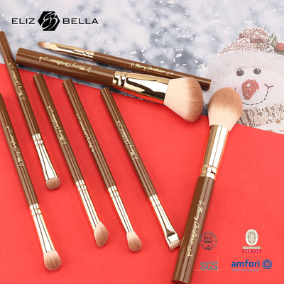 Reis make-up borstel set gebruikt met BLUSHER, CONCEALER, wenkbrauwen potlood, Eyeliner,OEM / ODM bestellingen welkom