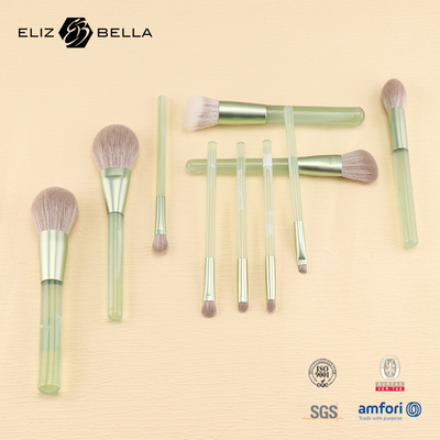 Daily Makeup Beauty Brush Set voor make-upliefhebbers,Plastic Handle Cosmetic Brush Set
