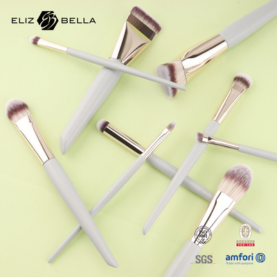 Mini Travel Make-up Brush Set 5PCS Vegan & Cruelty-free cosmetische borstels voor gezicht & ogen