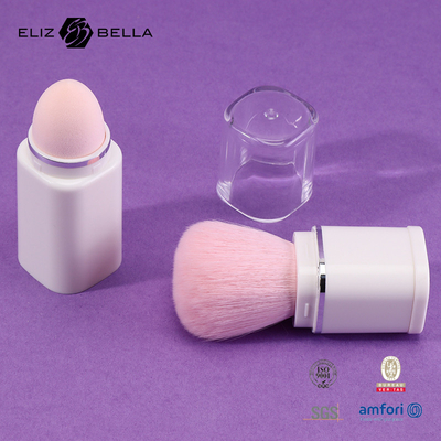 Aanvaardbaar OEM / ODM make-up borstel kit, Mini make-up borstel set Perfect maat voor koffer of tas