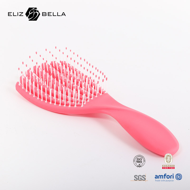 Kleurrijke warmte-overdrachtshaarborstels en kammen Sublimatie Plastic Scalp Massage Haarborstel
