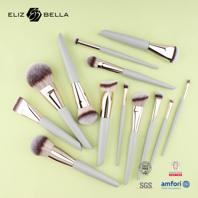 Mini Travel Make-up Brush Set 5PCS Vegan & Cruelty-free cosmetische borstels voor gezicht & ogen