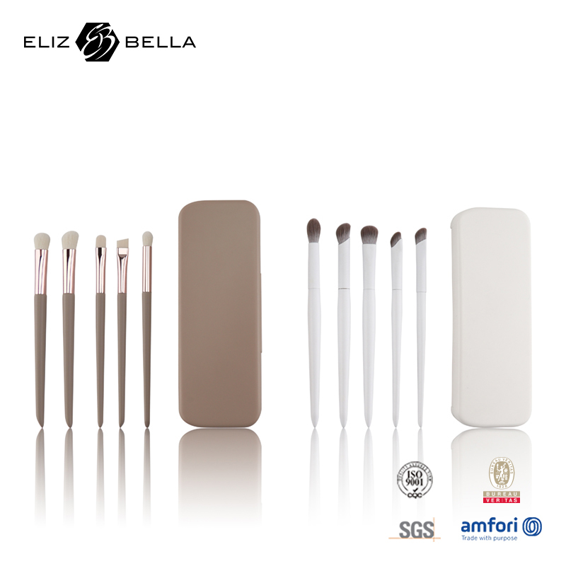 Draagbare Make-up Kwastenset voor het Gezicht, Essentieel voor Professionele Visagisten of Thuisgebruik